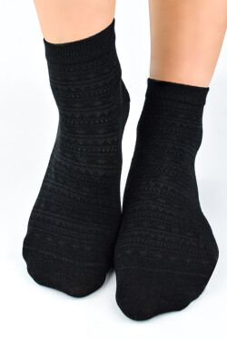 DÁMSKÉ PONOŽKY SB129 černá 36-41