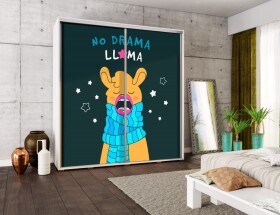 FRONTI Šatní skříň PENELOPA 205 Lama 6981