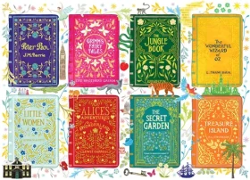 GIBSONS Puzzle Obaly klasických knih