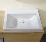 VILLEROY & BOCH - Subway 3.0 Umyvadlo nábytkové 600x470 mm, bez přepadu, bez otvoru pro baterii, alpská bílá 4A706F01