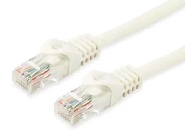 Equip Patchkabel Cat6A bílá / Patch kabel / U/UTP / RJ-45 / 1 m / LSZH (603002)