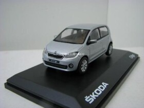 ABREX 1/43 ŠKODA CITIGO 5DVÉŘOVÉ SILVER LEAF MET. 143AB020AC