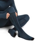 ICEBREAKER Mens Merino Ski+ Light OTC, Abyss/Black/Midnight Navy (vzorek) velikost: M