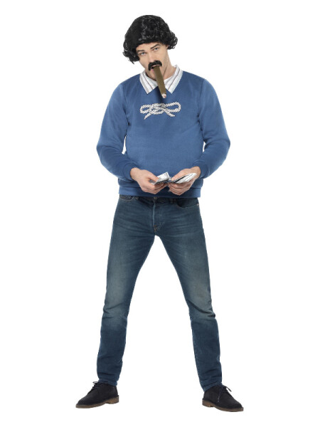 Smiffys.com Kostým Gangster z Kolumbie Velikost: XL