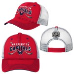 Outerstuff Dětská kšiltovka Washington Capitals NHL Lockup Meshback Adjustable
