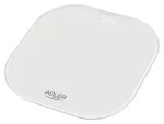 Adler AD 8188 bílá / Osobní váha / do 180 kg / LED displej / tvrzené sklo / 3x AAA (AD 8188)