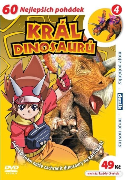 Král dinosaurů 04 - DVD pošeta