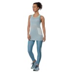 Mizuno DryAeroFlow Tank(W) Cloud Blue - Běžecké tílko Mizuno DryAeroFlow Tank J2GAC21204 Velikost textilu: M