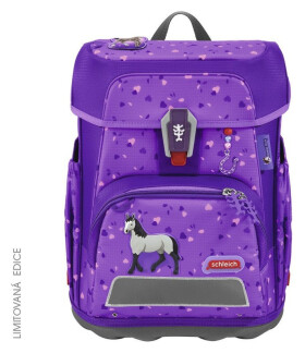 Školní aktovka CLOUD schleich, Horse Club, Horse - 5 dílný set, AGR certifikát