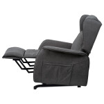 TV a relaxační křeslo "ušák"+ elektrické polohování, 1 motor 230V / 29V, potah š