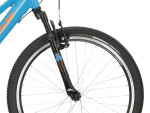 Dětské kolo Kross HEXAGON JR 1.0 24", model 2025, barva tyrkysová