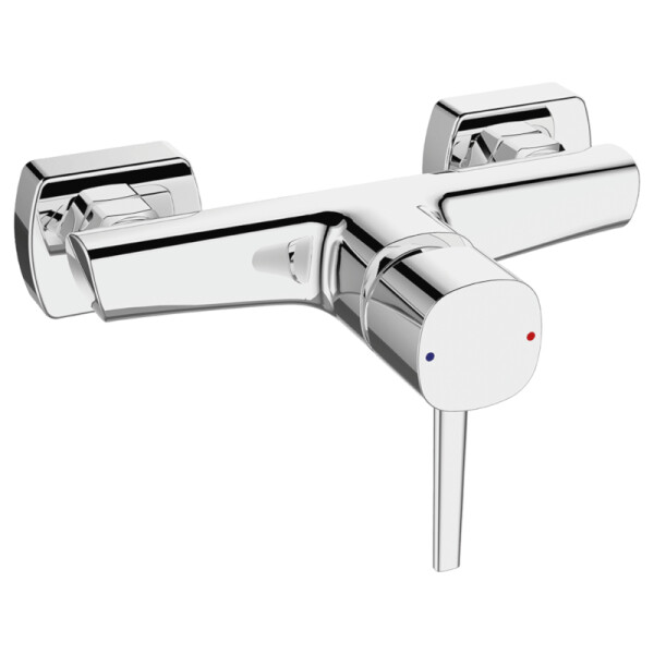 Laveo - Pola - nástěnná sprchová baterie bez příslušenství, chrom BAP_040D