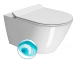 GSI - KUBE X závěsná WC mísa, Swirlflush, 36x55cm, bílá ExtraGlaze 941511