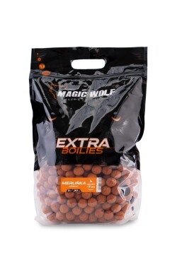 Magic Wolf Boilies Extra 20mm 3kg - Meruňka,Magic Wolf Boilies Extra 20mm 3kg - Meruňka