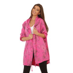 HOSH Dámský oversize přehoz Velikost: UNI, Barva: Khaki