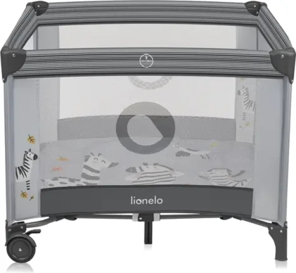 LIONELO Dětská ohrádka Bonnie Grey Stone (LO-BONNIE GREY STONE)