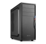 Sharkoon VS4-V černá / ATX / 2x USB 3.0 / 5x 120 mm / Bez zdroje (4044951016037)
