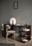 Ferm LIVING Hliníkový stojánek na tužky Coot Antique, měděná barva, zlatá barva, litina