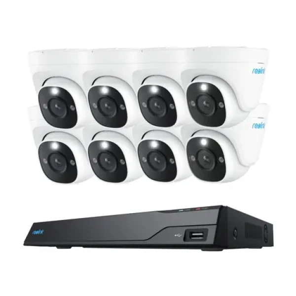 Reolink NVS16-12MD8 - RLK16-1200D8-A / kamerový set / 8x kamera / 4512 x 2512 / IP67 / LAN WAN HDMI / PoE (6975253988990)
