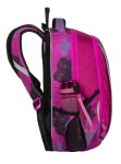 Bagmaster MARK 20 A školní dvoukomorový batoh - květiny