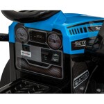 Mamido Dětský elektrický traktor G320 s radlicí modrý
