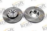 Brzdy kotouče a desky přední SKODA SUPERB I VW PASSAT B5 288mm - KRAFT