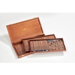 Derwent Derwent, 2305693, Lightfast, sada uměleckých pastelek v luxusní dřevěné kazetě, 100 ks 1601734