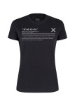 MONTURA Alpinist T-Shirt Woman, Black/White velikost: S