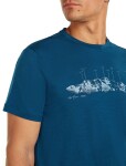 ICEBREAKER Mens Mer 150 Tech Lite SS Tee Massif, Atlantis velikost: S