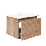 Koupelnová skříňka s umyvadlem Naturel Savona 58x43x44,8 cm dub halifax mat SAVONA60DH SAVONA60DH