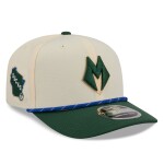 New Era Pánská kšiltovka Milwaukee Bucks NBA 2025-26 City Edition 9SEVENTY Stretch-Snap