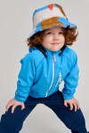 Reima Vantti Cool blue dětská softshellová bunda