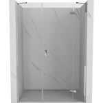 MEXEN/S - Mist-H sprchové dveře křídlové pravé 135, transparent, chrom 8A5-135-001-01-00-P