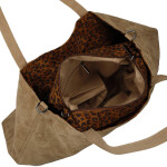Elegantní dámská shopper taška 2v1 Rimela, béžová