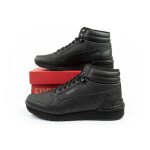 Puma ST Runner v4 Mid sportovní boty pánské kotníkové tenisky černé 46