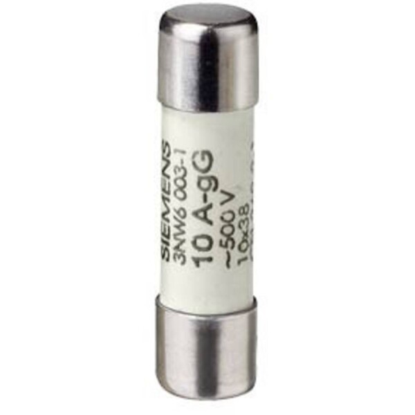 Siemens 3NW60011 vložka válcové pojistky 6 A 500 V 10 ks