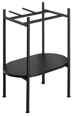 Sapho PUNO konstrukce pod umyvadlo 550x780x360 mm, černá SKA570