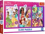 TREFL Puzzle Přátelství princezen