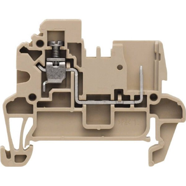 Weidmüller 1305330000 průchodková svorka 5.10 mm šroubovací béžová 50 ks