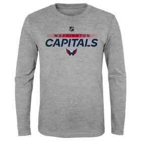 Outerstuff Dětské tričko Washington Capitals NHL Apro Prime Ls Tee Velikost: Dětské M (10 - 12 let)
