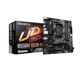 GIGABYTE MB Sc AM4 B550M DS3H R2, AMD B550M, 4xDDR4, 1xDP, 1xHDMI, mATX EDF_1706284
