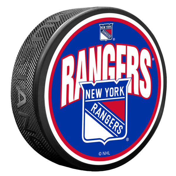 Mustang Puk New York Rangers NHL Wordmark