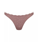 Dámská tanga ZERO Feel Bliss String - BROWN - sv. hnědé 1141 - SLOGGI BROWN S