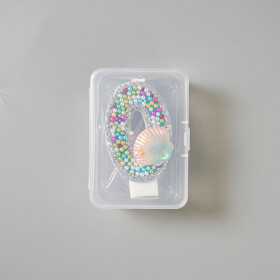 Dortová svíčka Oceán perly č.0