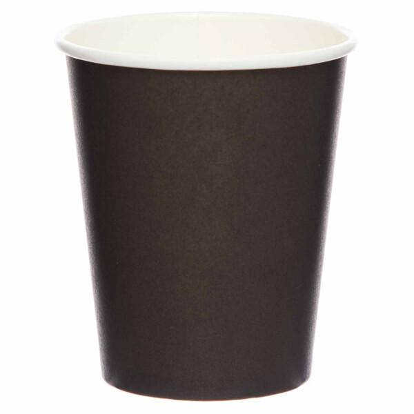 Kelímky černé papírové 8 ks 237 ml Kelímky černé papírové 8 ks 237 ml