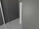 MEXEN/S - Velar sprchový kout 150 x 80, transparent, bílá 871-150-080-01-20