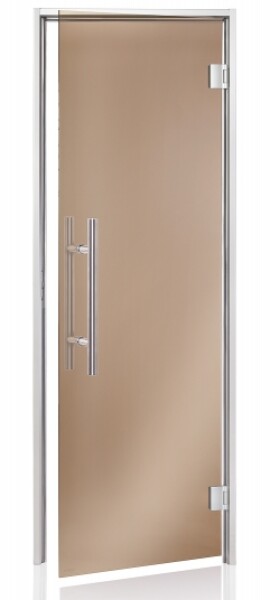 Dveře do parní sauny "A" Premium 7x21 Bronze 685x2095 mm CALS721BRL