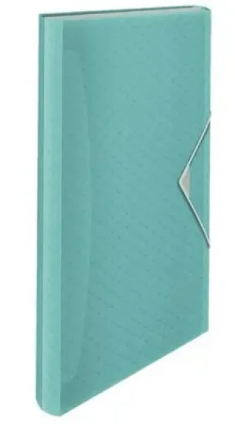 Esselte Colour'Ice modrá / Desky na dokumenty / PP fólie / do 300 listů A4 / 330x260 mm (626252)
