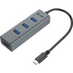 I-tec 4-portový USB-C HUB Metal / Bez napájecího zdroje / šedá (C31HUBMETAL403)