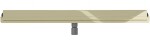 MEXEN - Flat Wall žlab ke stěně 2v1 80 cm zlatý 1530080